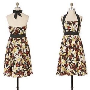 Moulinette Soeurs Mayflower Silk Halter Dress